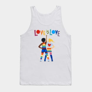 Love Is Love Is A Rainbow Tank Top